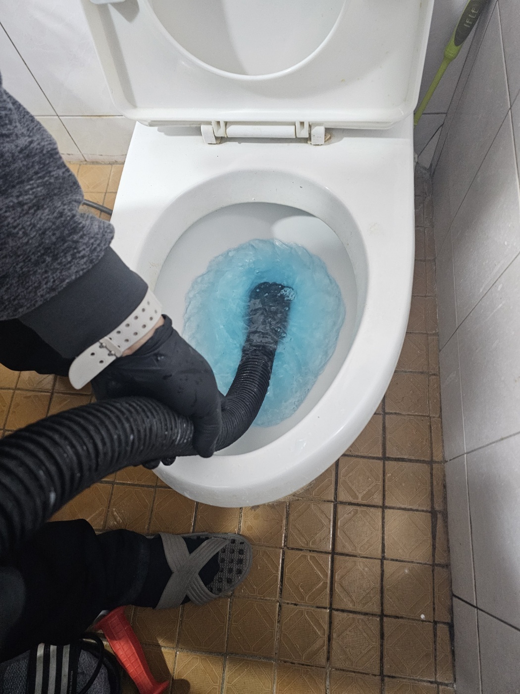 한강로변기막힘